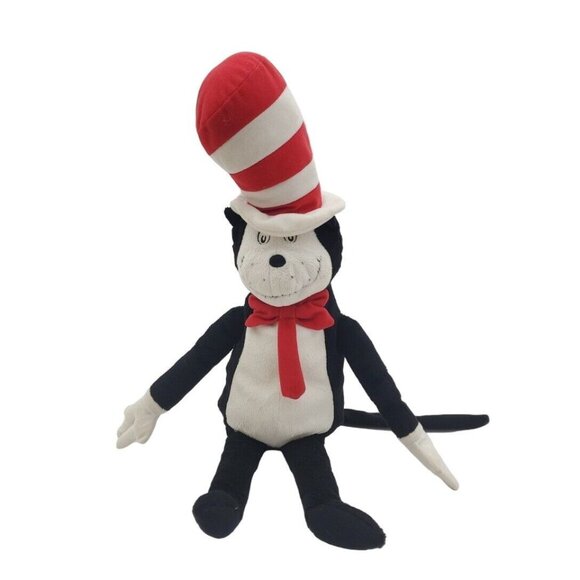 Kohls Cares Dr Seuss‎ The Cat In The Hat Plush Stuffed Animal Toy Doll 20" 2013 - Picture 1 of 5